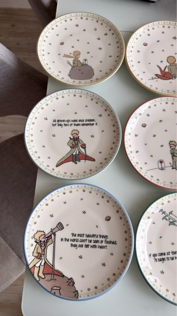 Küçük Prens Pasta Tabağı Set - 5