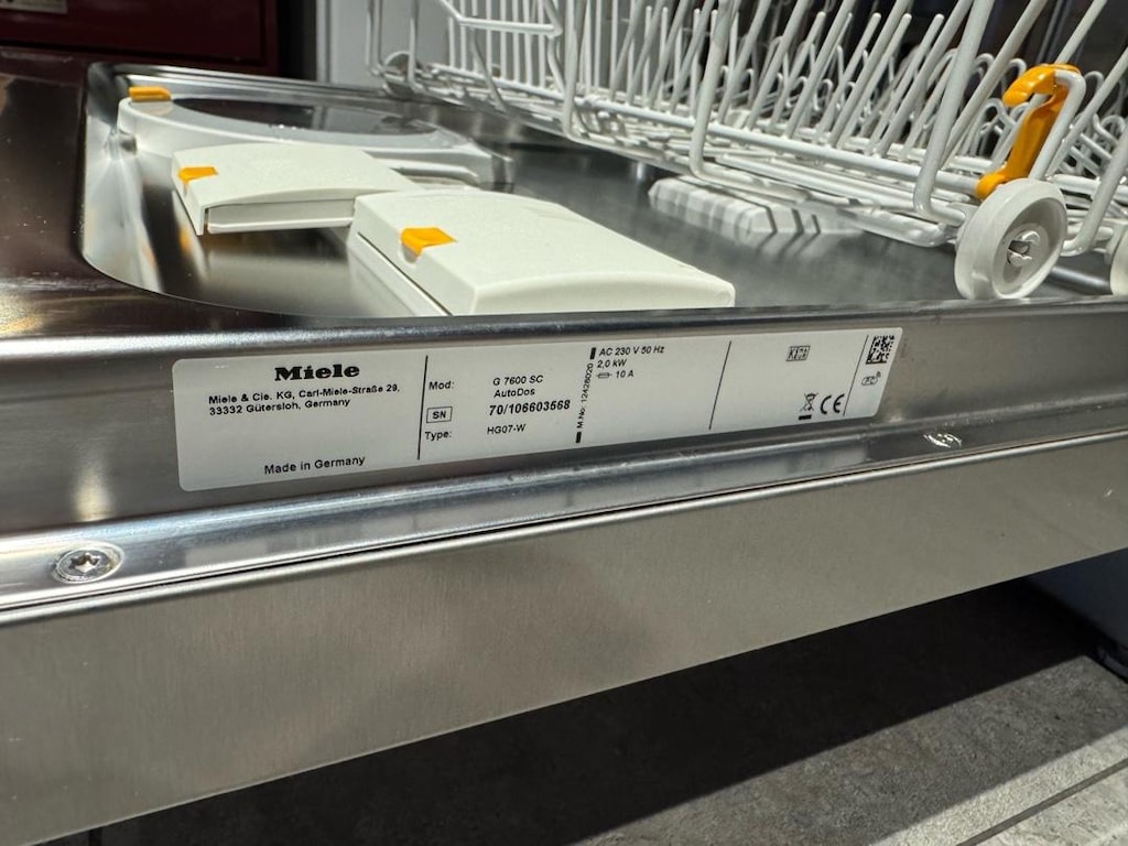 Miele Bulaşık Makinesi G 7600 SC ( Gaggenau Smeg Liebherr ) - 4