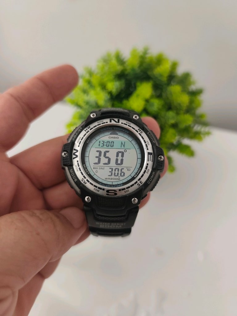 Orjinal Casio Sgw-100 Pusula/Termometre HATASIZ - 7