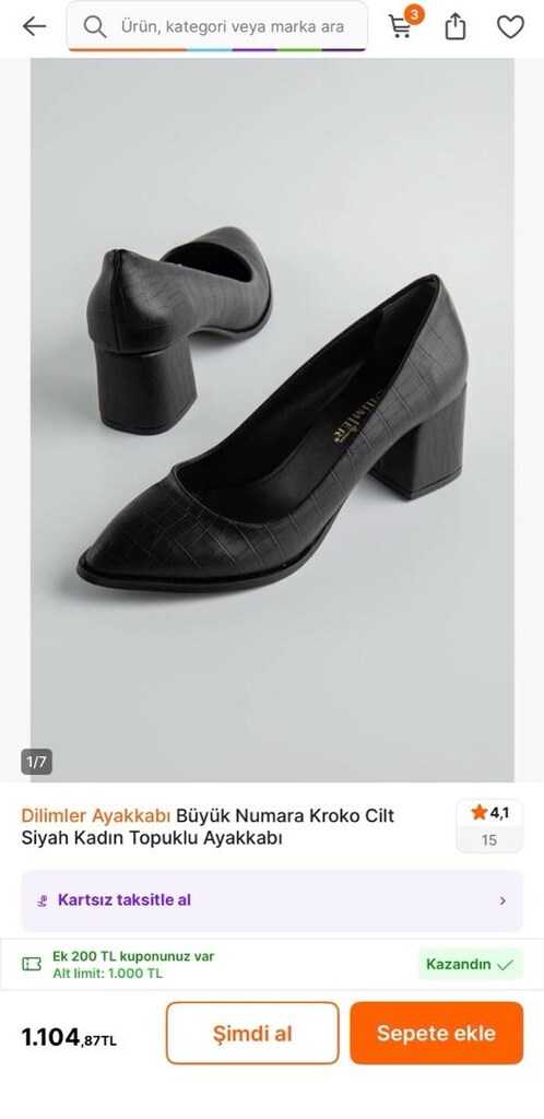Dilimler Kroko cilt kadın topuklu ayakkabı - 9