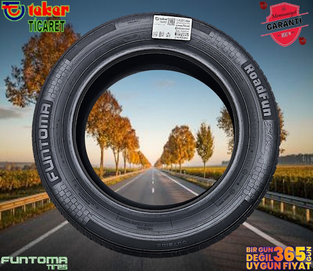 215 55 17 FUNTOMA Roadfun # MEVSİMLİK # TEKER TİCARET - 2