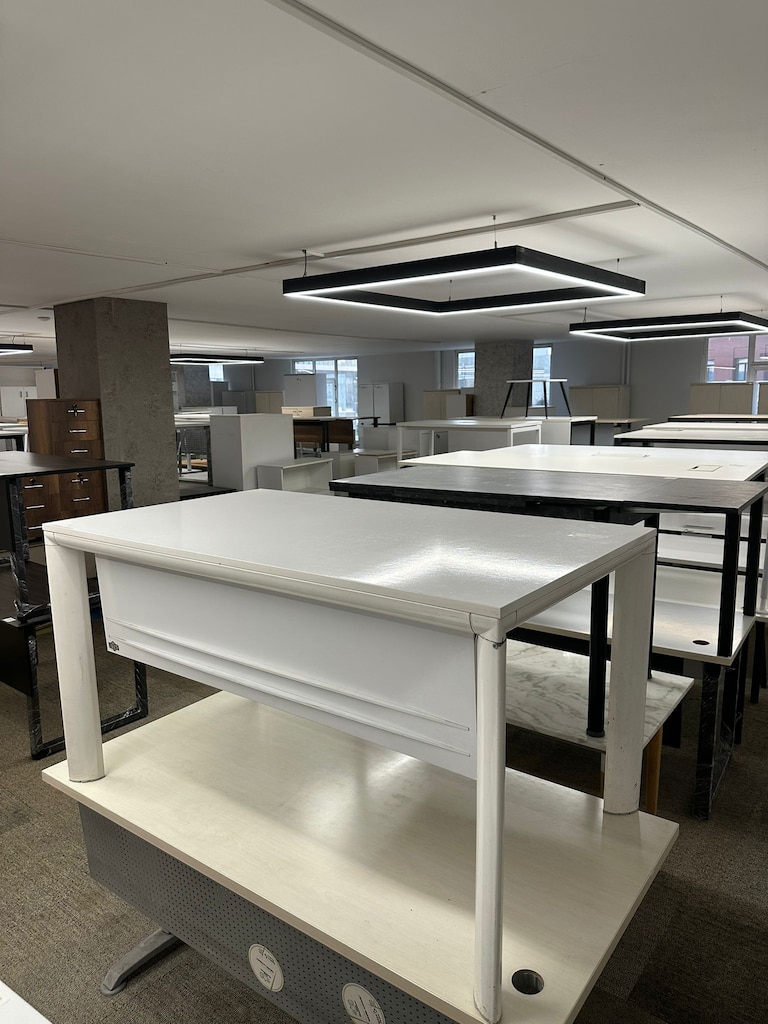 KLAS OFİS ÜSKÜDAR 140x80 BİREYSEL ÇALIŞMA MASASI İKİNCİ EL - 3