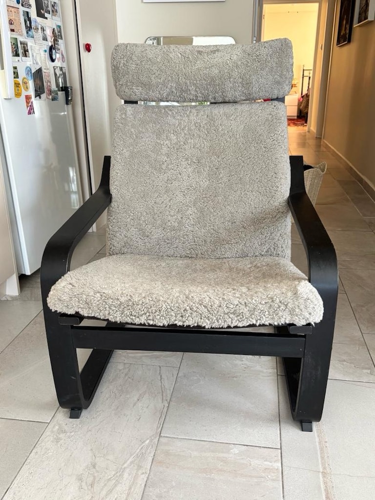 ikea sallanan, peluş koltuk - 3