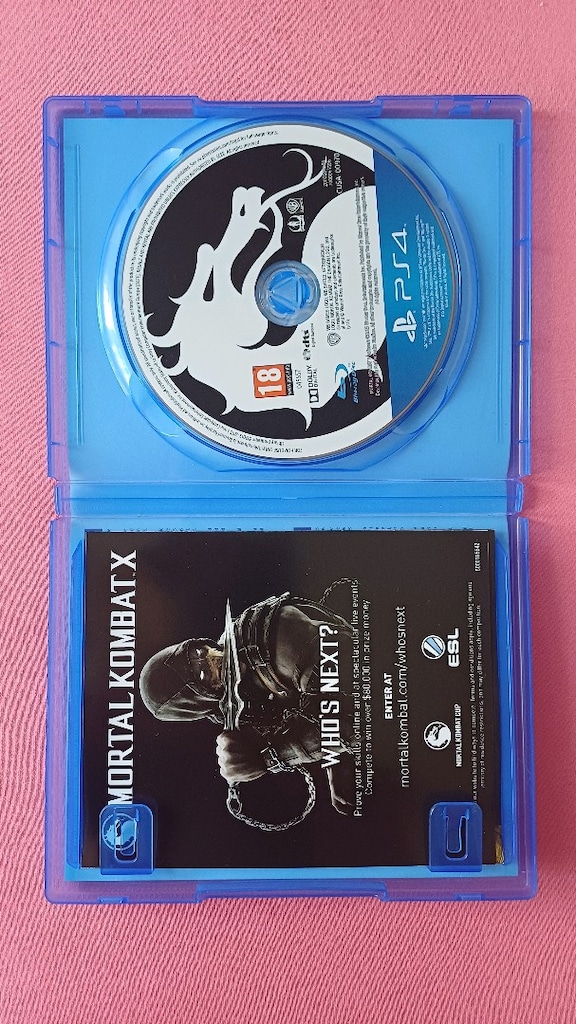 PS-4 EFSANE OYUN MORTAL KOMBAT X SIFIR GİBİ ÇİZİKSİZ TEMİZDİR - 6