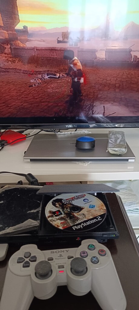 PS2 Slim + 2 adet A 1200 KORE Kol+Fifa 2005.Ücretsiz KARGO.Dikimevi - 10