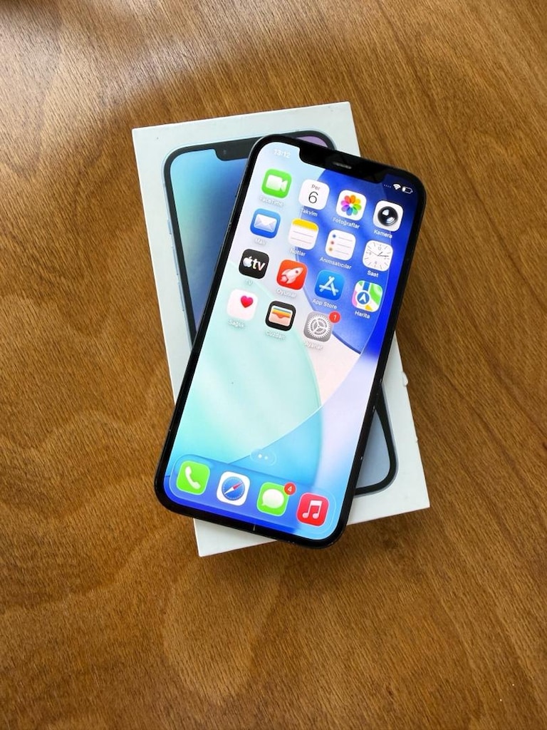 İPHONE 12 SİYAH 64 GB PİL 88 YURTİÇİ HATASIZ FATURALI - 2