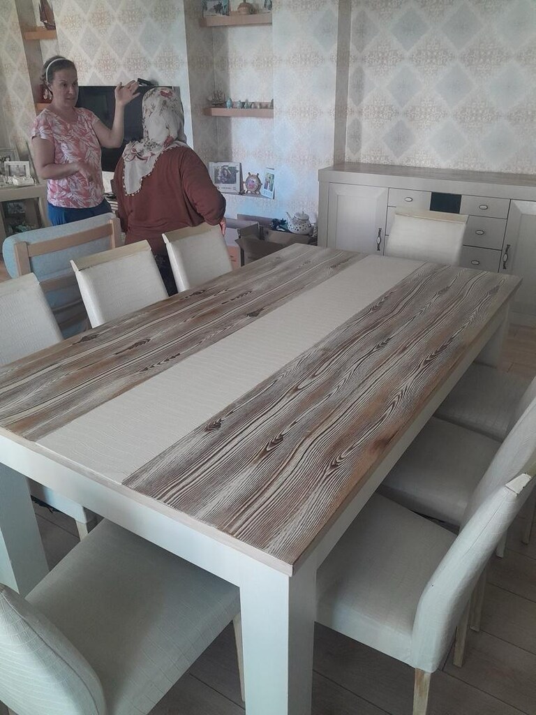 SALON YEMEK MASA VE SANDALYELERİ*8