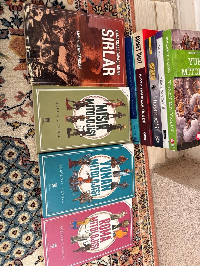 Tarih ve mitoloji okuma kitapları - 3