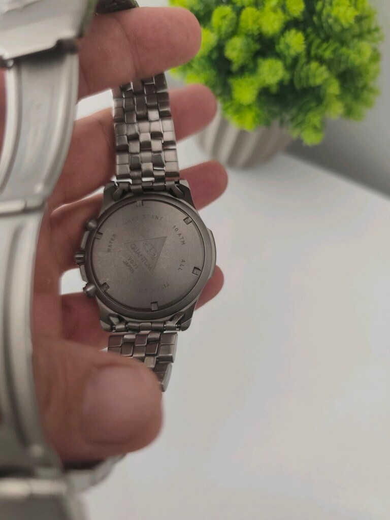 %100 Orjinal QUANTUM TITANIUM CHRONOGRAPH ERKEK SAAT - 13