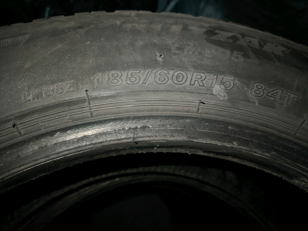 185/60/15 BRIDGESTONE KIŞLIK LASTİK İKİ ADET 2023 - 3