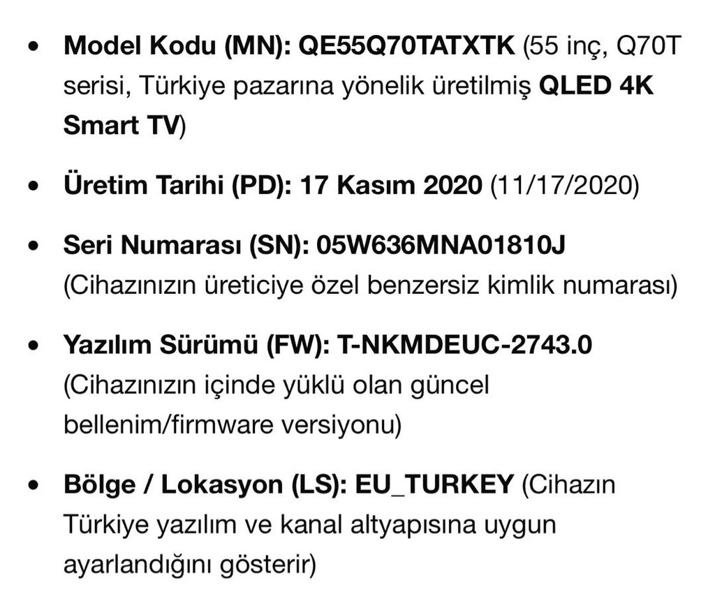 Samsung QE55Q70CATXTK 4K Gaming Tv - 5