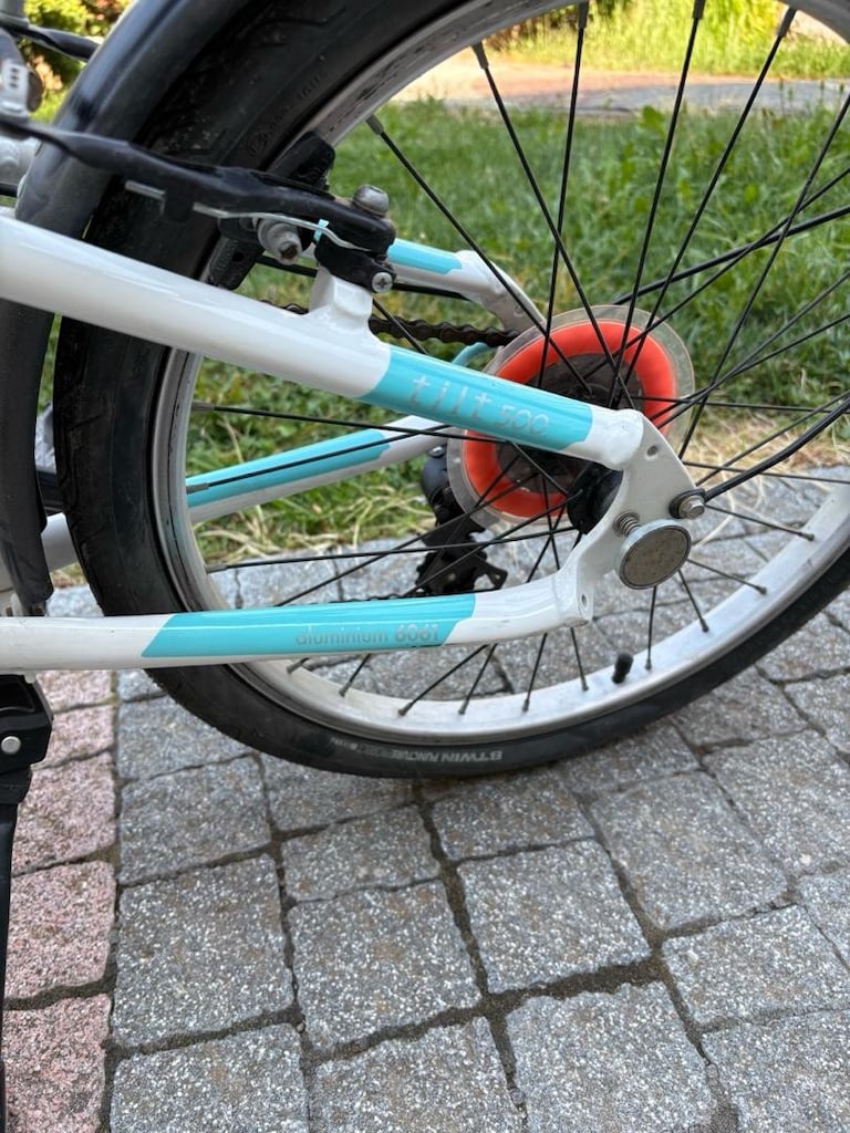 Btwin katlanabilir bisiklet 20 inch jant - 4