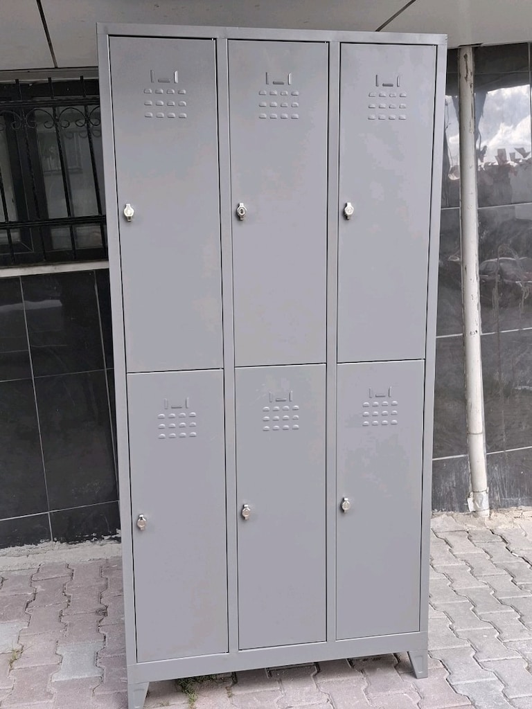 6 KAPILI SOYUNMA DOLABİ ÜCRETSİZ TESLİMAT - 2