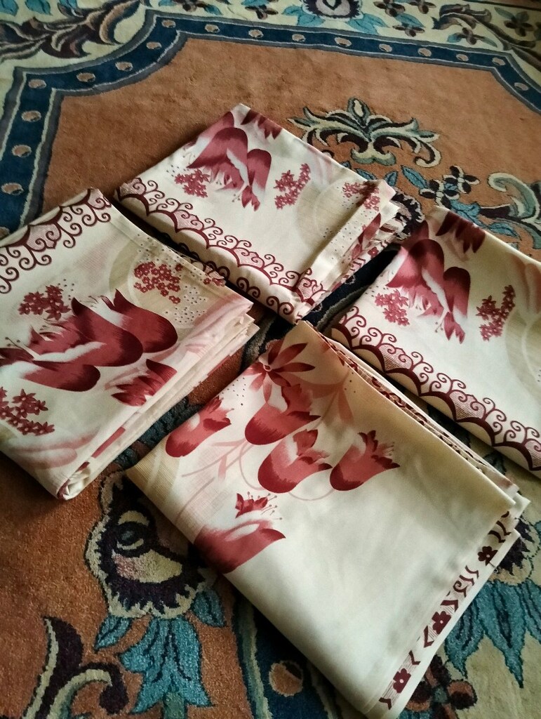eski, vintage perde takımı - 2