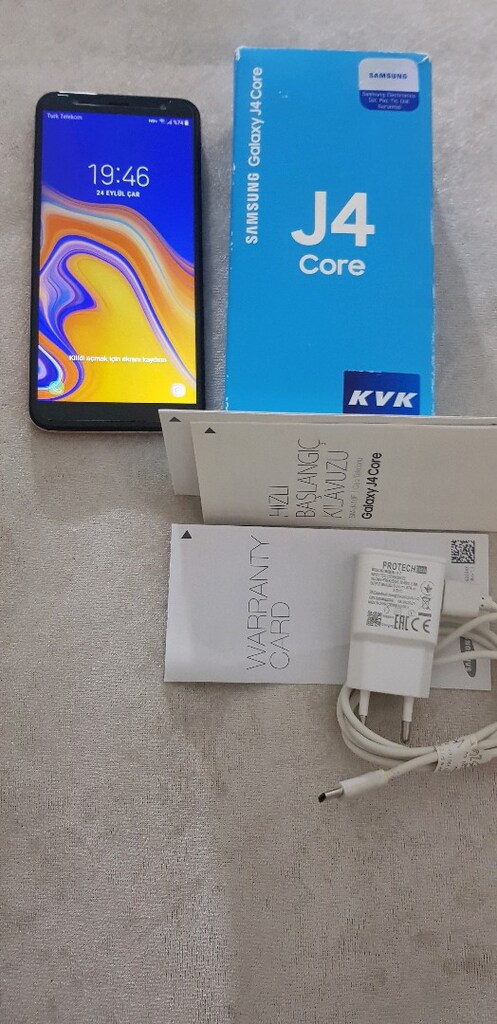 Samsung galaxy j4 core KUSURSUZ herşeyi aktif çalışıyor yurt içi kayıt - 13