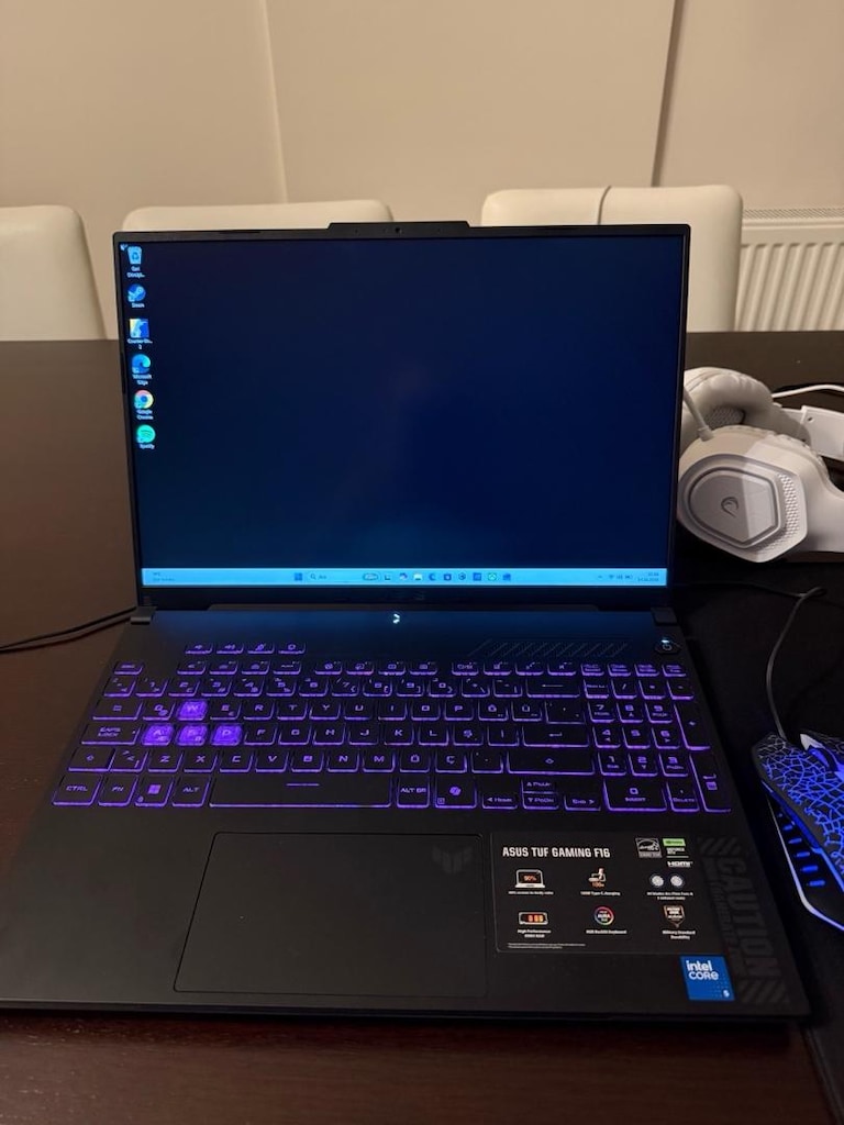 0 ayarında asus tuf gaming bir kaç defa kullanıldı - 2