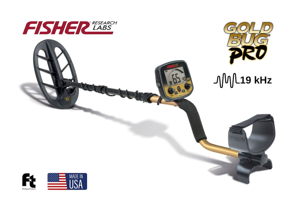 Fisher Gold Bug DP Yüksek Frekanslı Altın Dedektörü (28 cm DD Başl... - 2