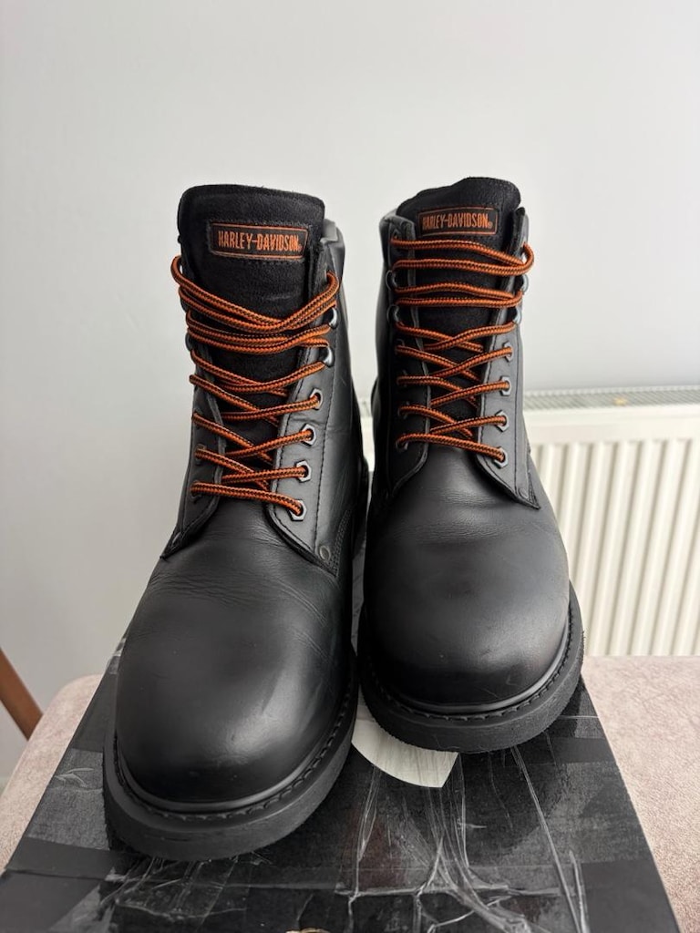 harley davidson 46 sorunsuz deri bot