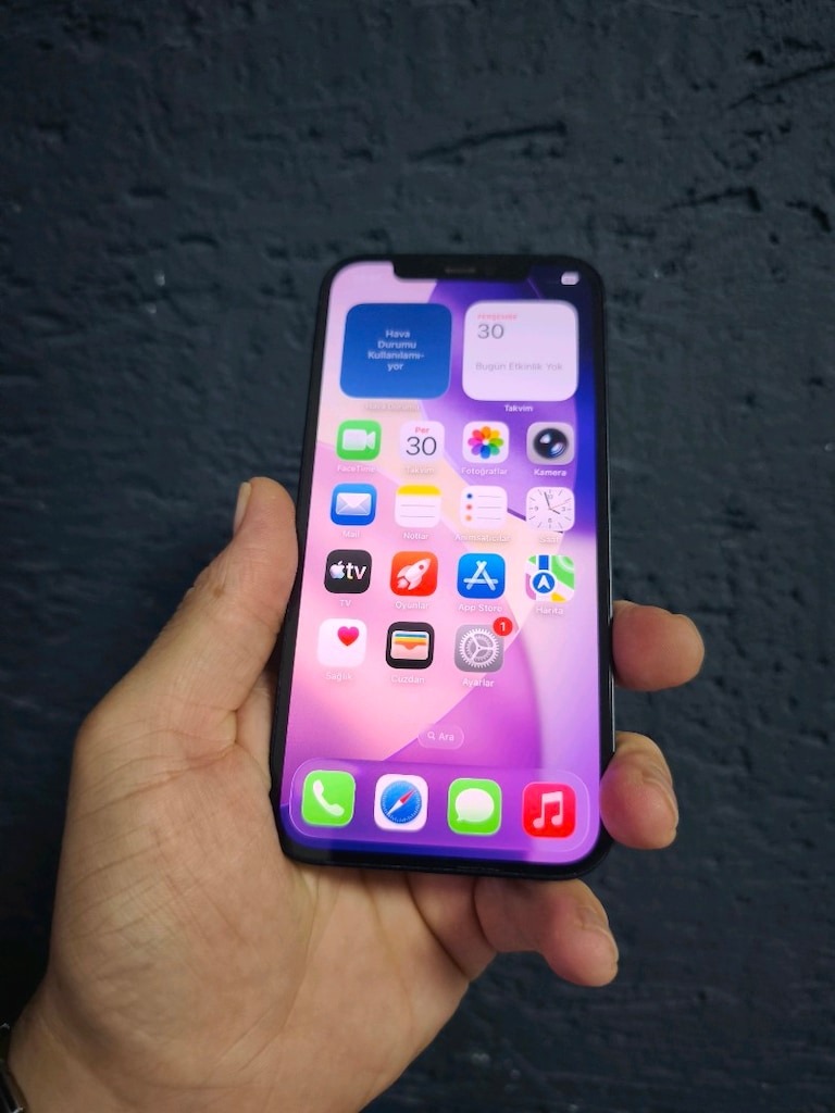 YURTİÇİ İPHONE 12 128 GB TERTEMİZ - 2