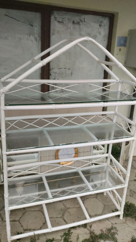 bambu kitaplık ,dekoratif raf - 4