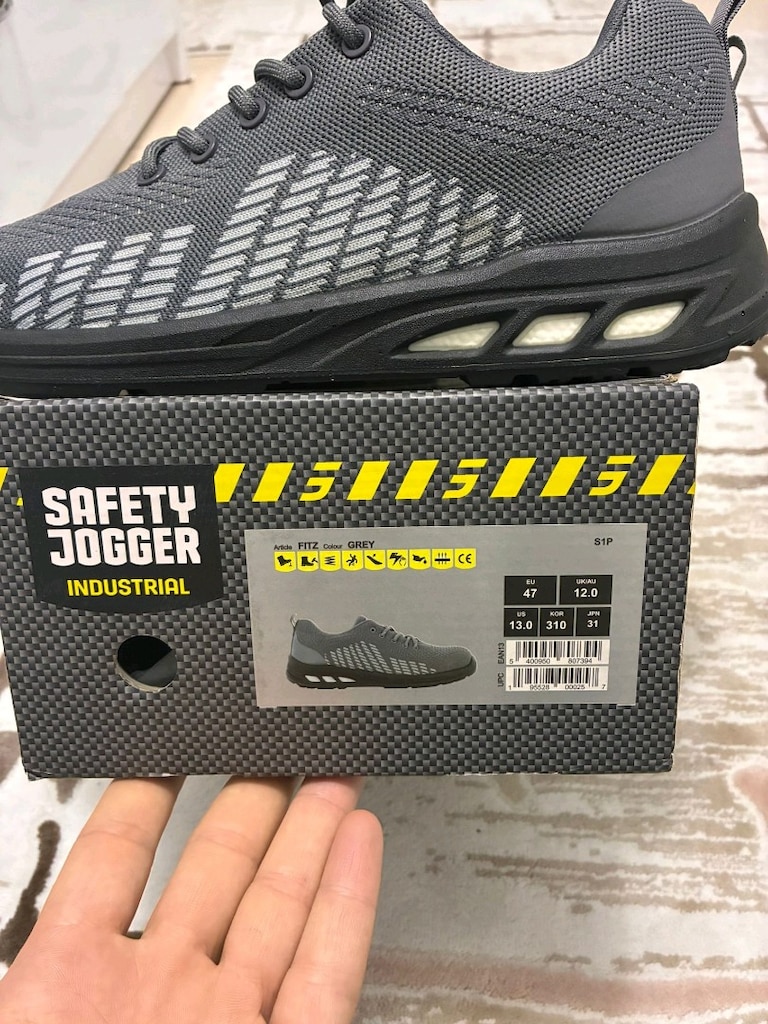 47 numara Avrupa safety jogger yazlik iş ayakkabısı - 4