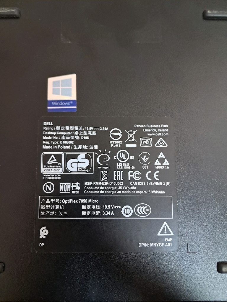 DELL OPTİPLEX 7050 MİNİ PC - 3
