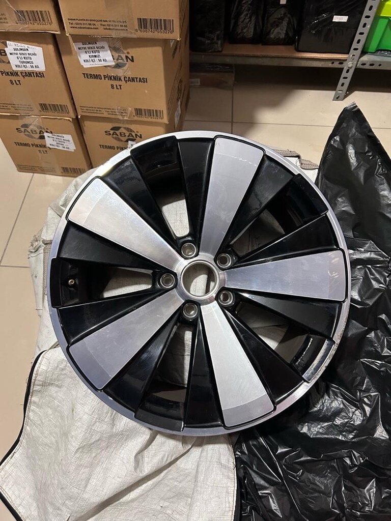 18 5x112 Orjinal vw Bettle Golf Passat jetta Scirocco Twister jant - 4