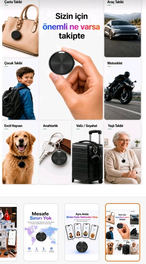 AKILLI GPS TAKİP CİHAZI (İos &Android uyumlu) - 9