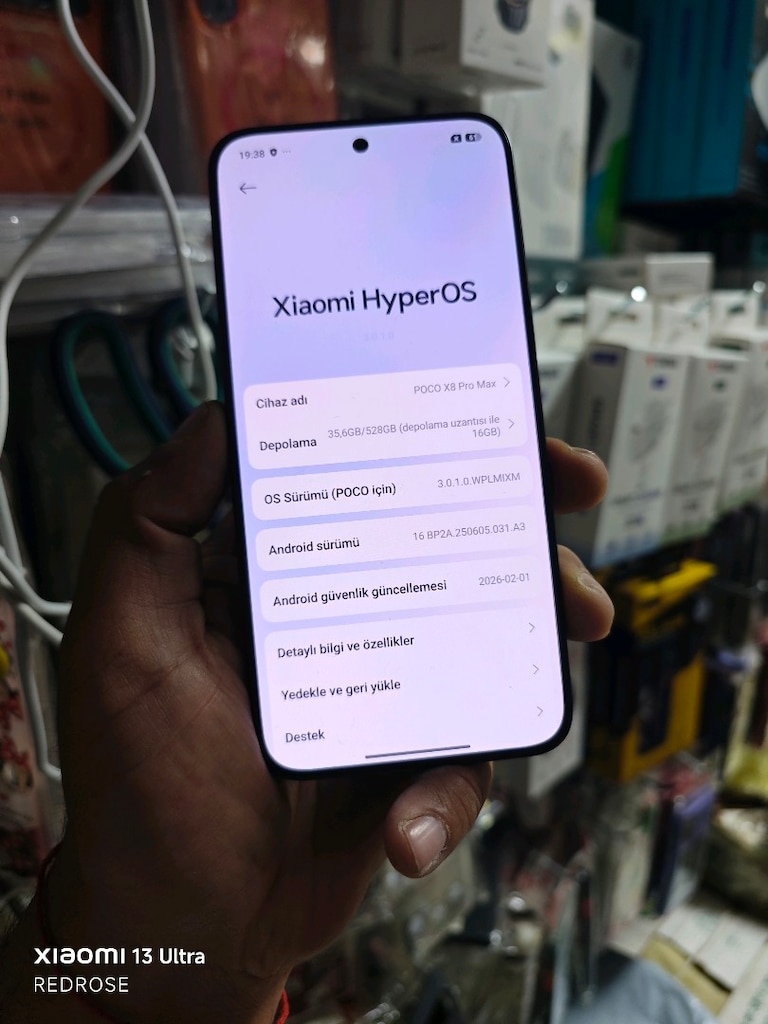 poco x8 pro Max 12+12/256 GB YD - 3