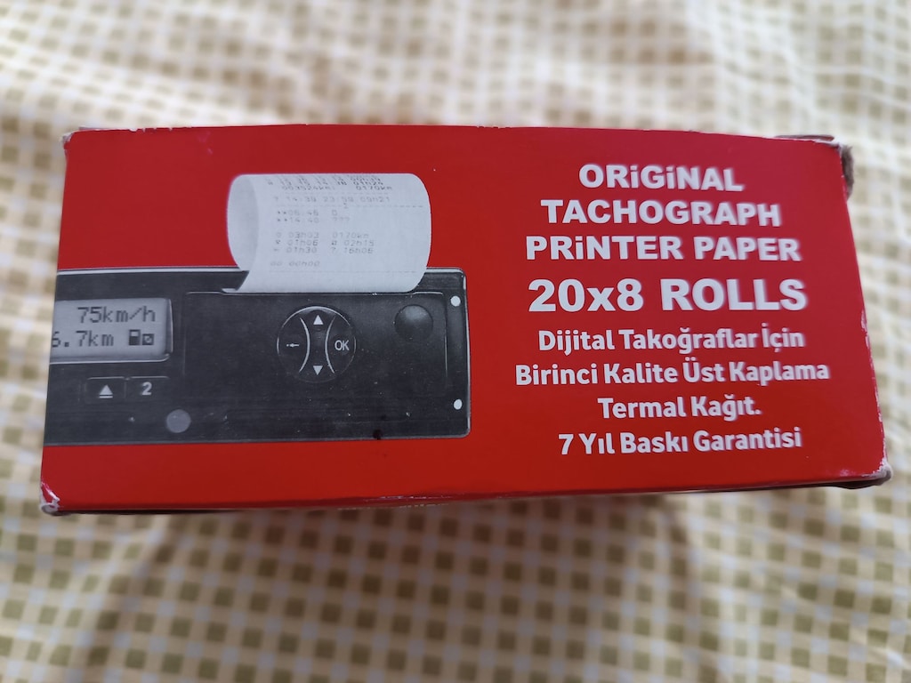 20 Adet Dijital Takoğraf Kağıdı 8 Metre Uzunlukta - 2