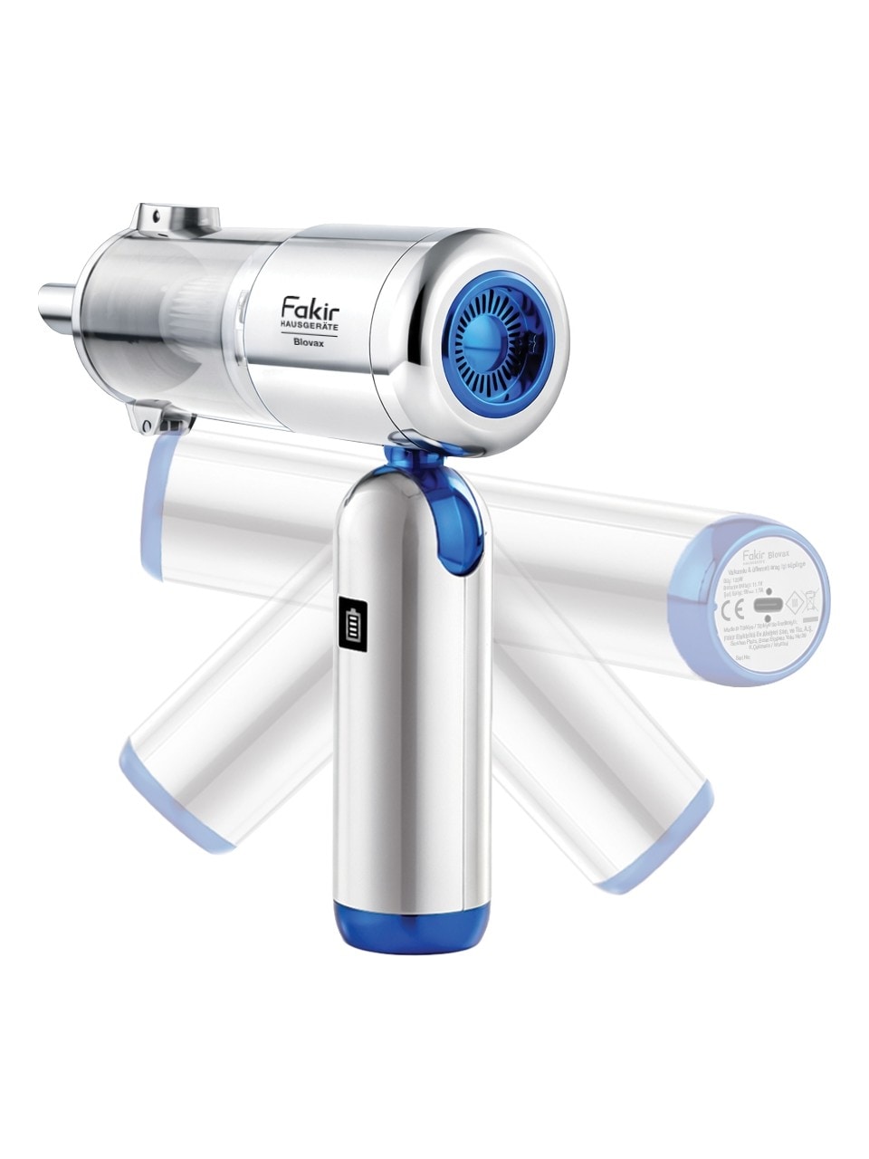 SIFIR-FAKİR BLOVAX VAKUMLU ÜFLEMELİ ARAÇ İÇİ ŞARJLI SÜPÜRGE 120W - 2