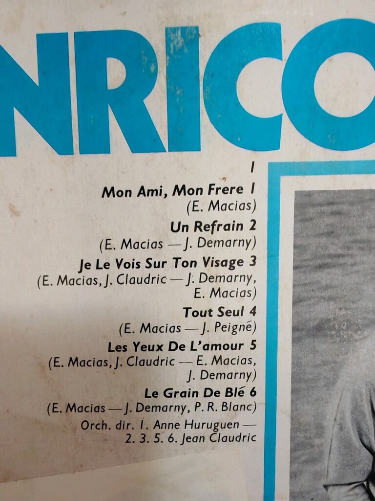 Enrico Macias LP - 3