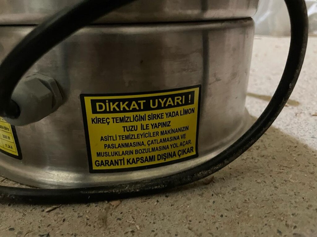Mizan 80 Bardaklık Endüstriyel Çay Otomatı - Paslanmaz Çelik - 3