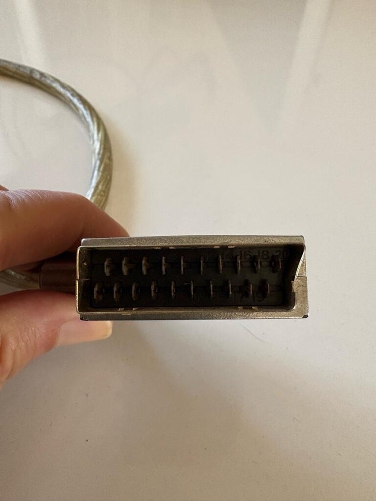 SCART GİRİŞLİ TV KABLOSU - 2