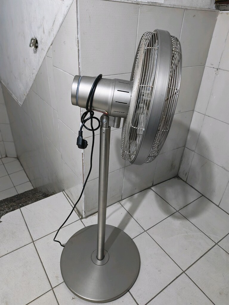 Vantilatör Sanayi tipi çelik pervane Led ışıklı Vantiratör fan - 5