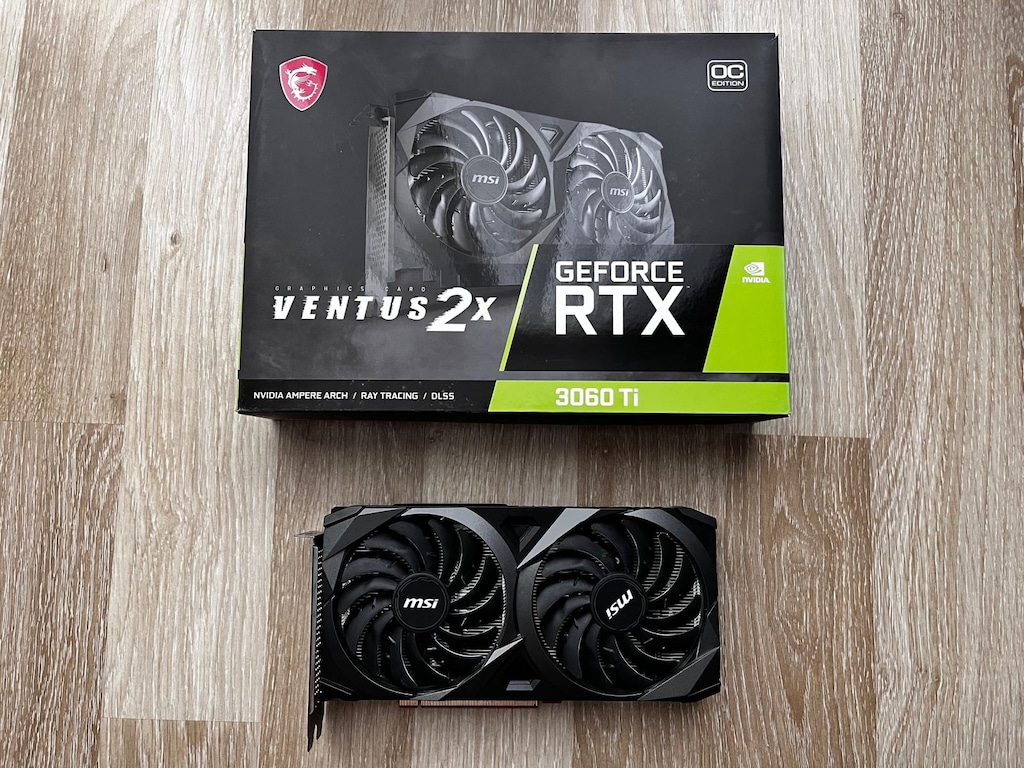 MSI VENTUS 2X RTX 3060 Ti 8GB EKRAN KARTI - TEMiZ - 5