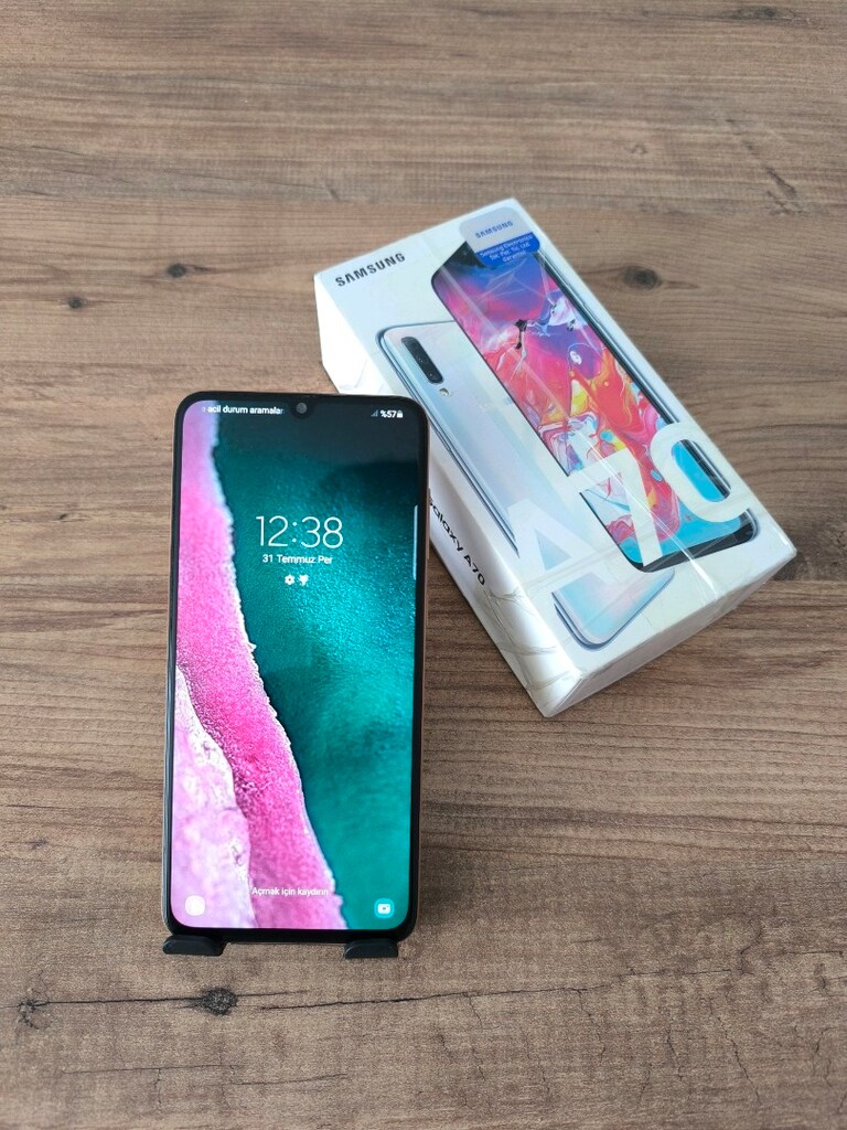 Tr SAMSUNG A70 128GB TERTEMİZ!!! - 2