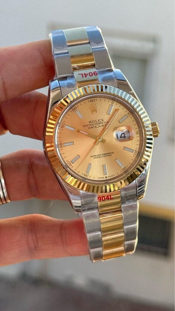 ROLEX DATEJUST GOLD AUTOMATİC - 5
