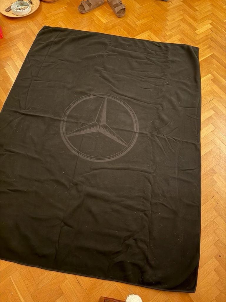 Orijinal Mercedes Keçe Çanta & Kese Amblemli Yorgan Seti - 7
