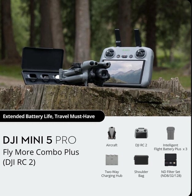 dji mini 5 pro combo plus” son fiyattır”