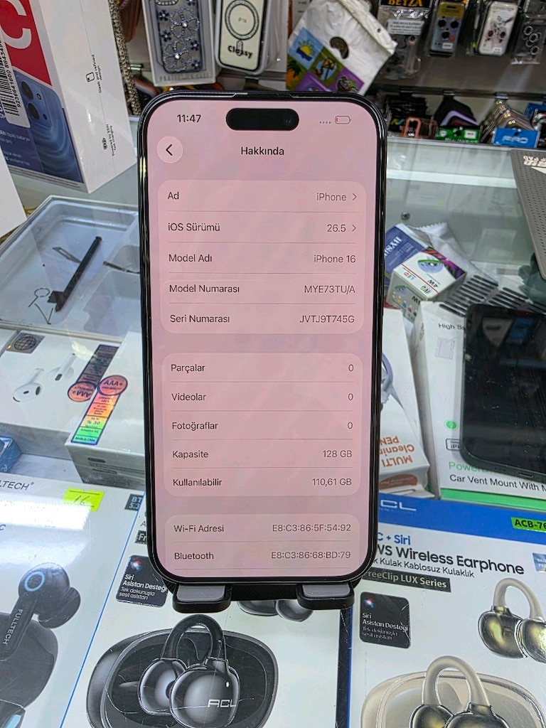 iPhone 16 128 Gb sıfır 2 yıl garantili adınıza faturalı - 2