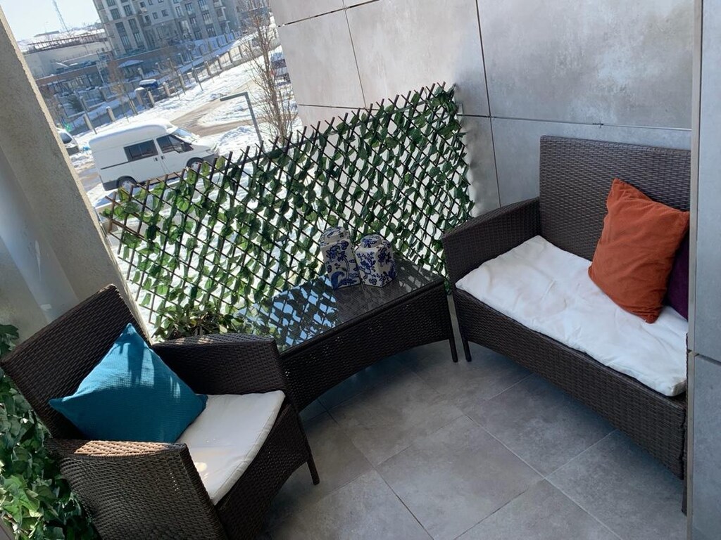 rattan bahçe balkon takımı - 3