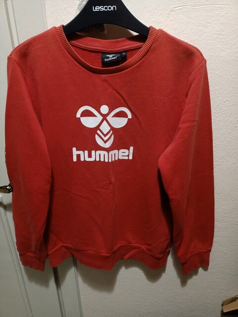 Hummel erkek çocuk sweatshirt kırmızı 10 yaş