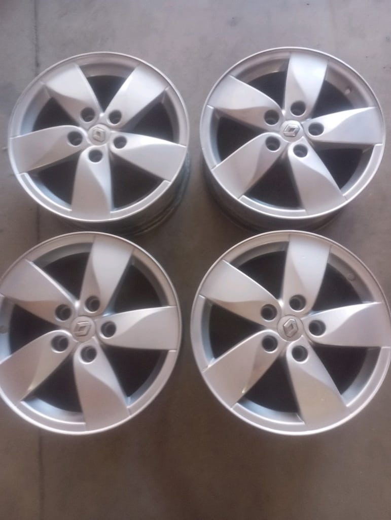5x114.3/16 orjinal Renault Fuluance çelik jant - 4