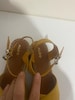 Aldo marka hardal sarısı espadril/dolgu taban sandalet, - 4