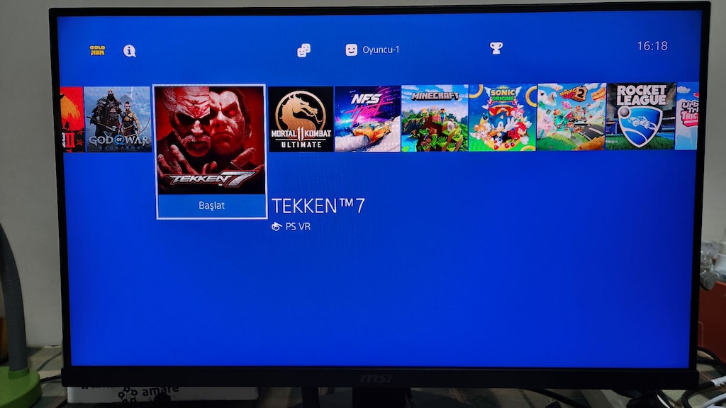 PS4 Pro 1 TB 4K, FC 27 Dahil 16 Oyunlu, Çift Orijinal Kollu - 11