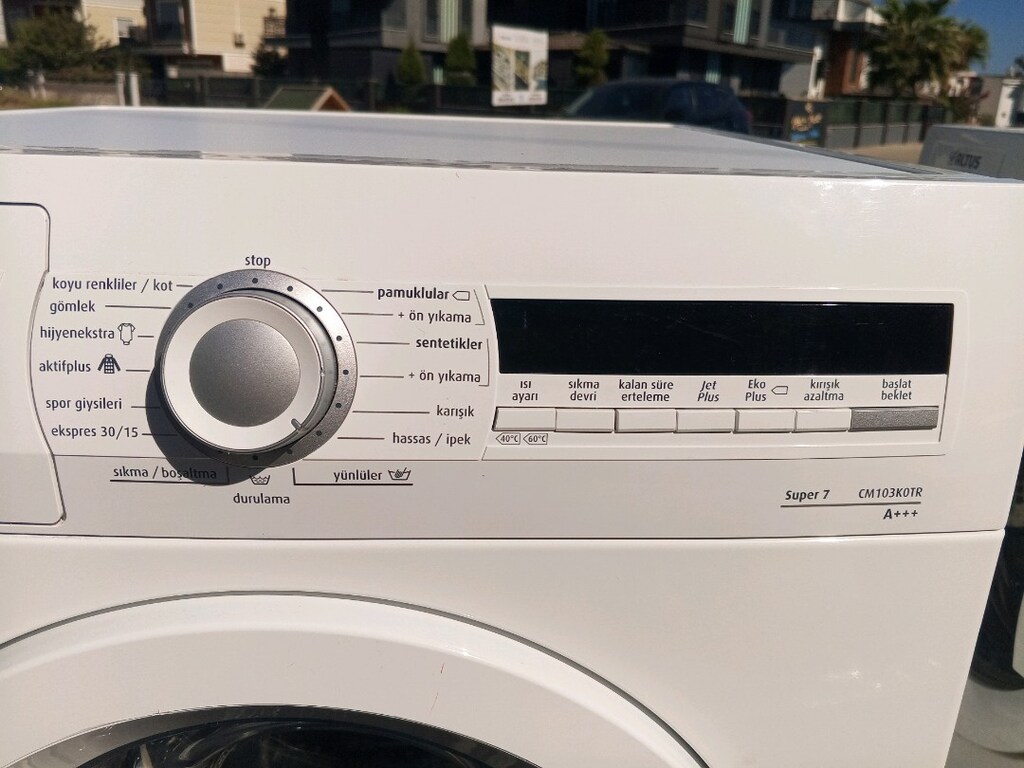 7 kg çamaşır makinası çok az kullanıldı - 2