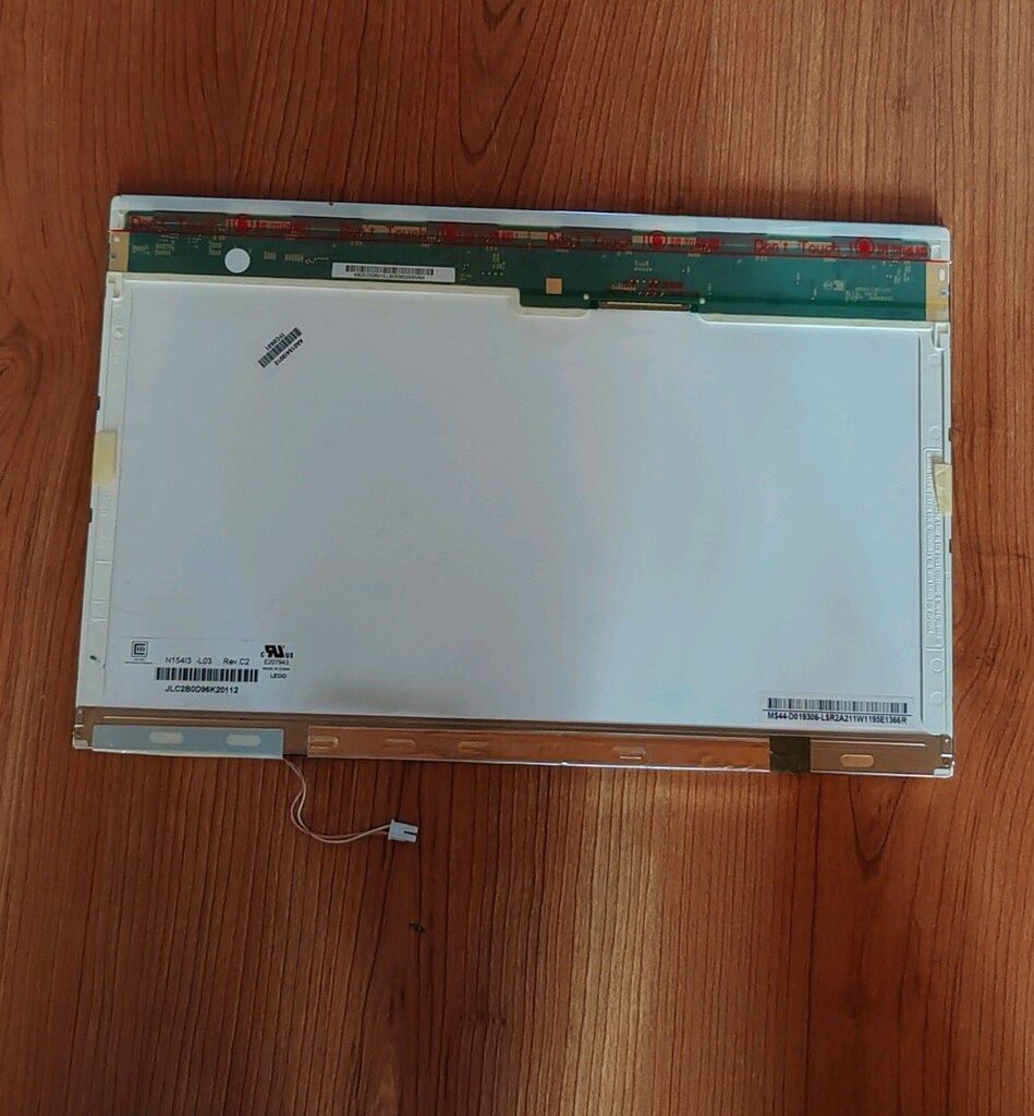 15.4 inç tft lcd dizüstü notebook laptop ekran - 2