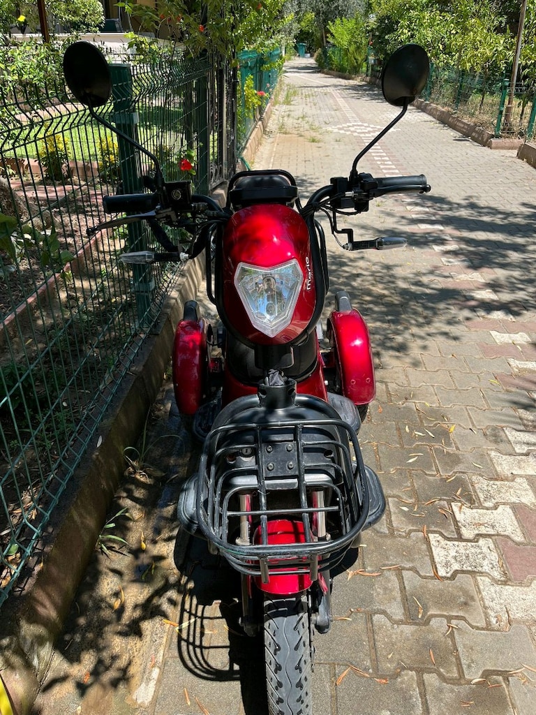 İlk sahibinden az kullanılmış düşük km. Yuki Mario Elektrikli Bisiklet - 7