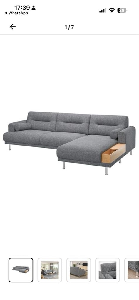 Ikea L Koltuk Langaryd - 10